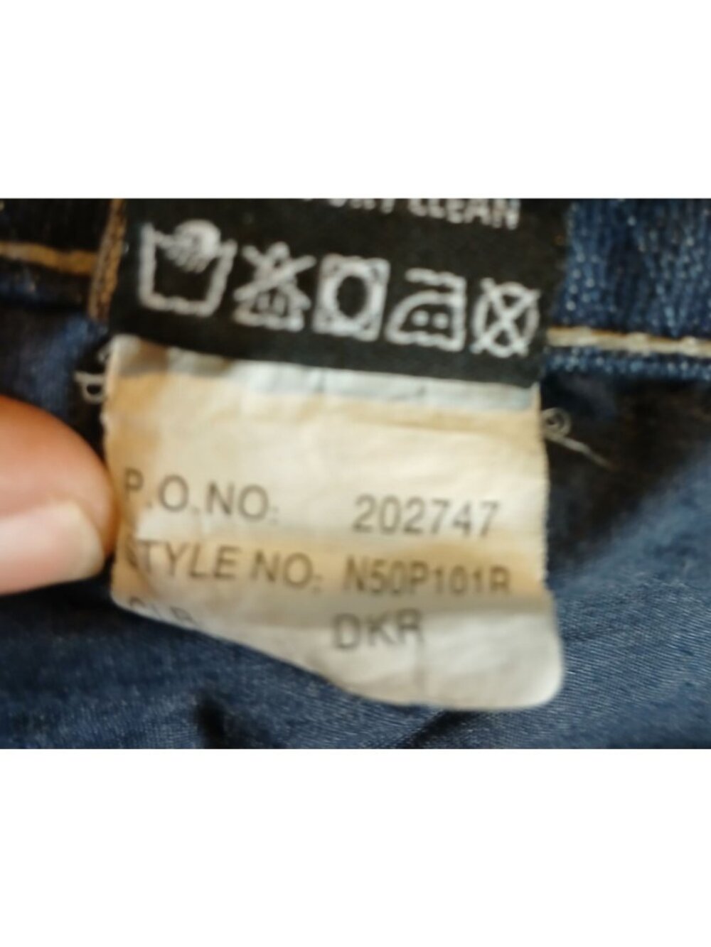 Akademiks Womens Sz 8 Embellished Skinny Jeans Sequin Back Pockets Dark Wash *N3 - Picture 5 of 15